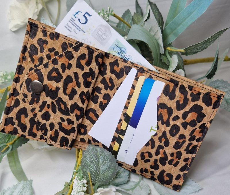 Cork (vegan leather) bi-fold wallet