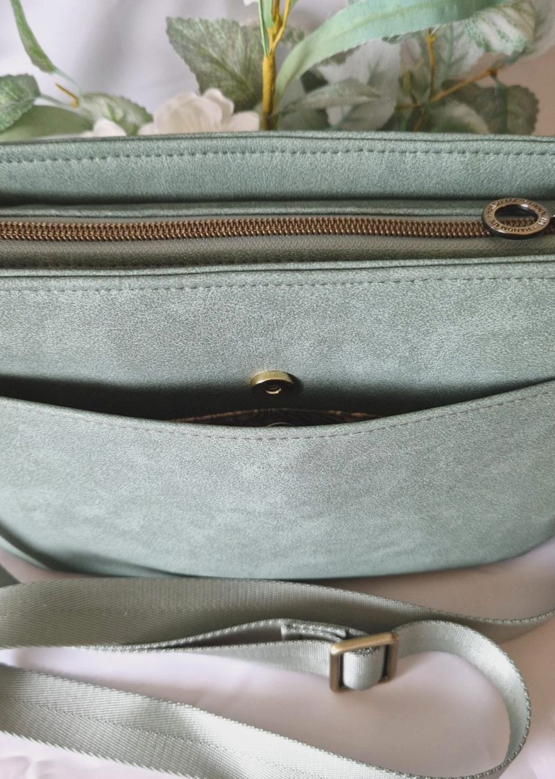 Eden crossbody bag in faux leather