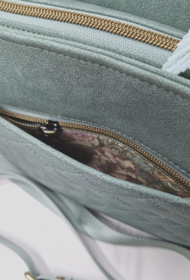 Eden crossbody bag in faux leather