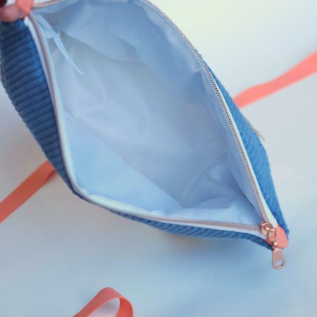 Corduroy Nappy Pouch with Waterproof Lining | Baby Changing Organiser