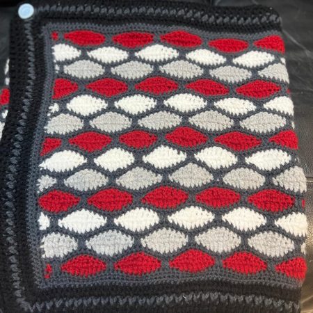 Handmade Crochet Bed Runner | Luxury Textured Design