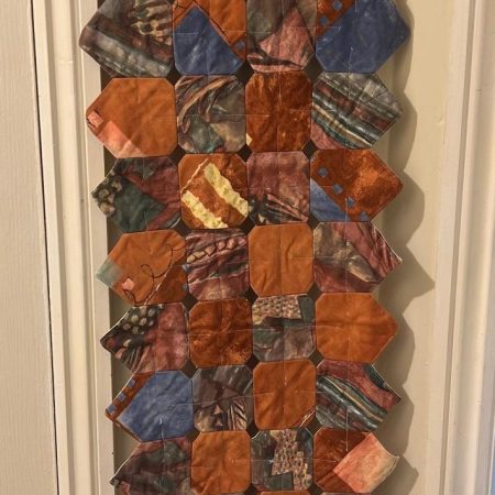 Handmade Patchwork Wall Hanging | Reversible Textile Art | Boho Home Décor