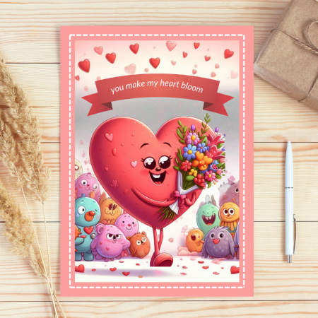 you make my heart bloom