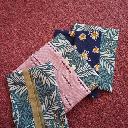 Cotton tissue pouches