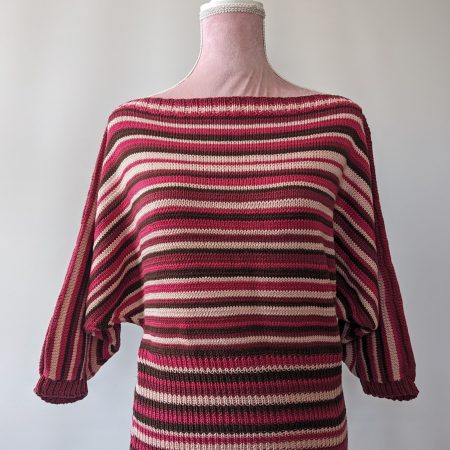 Knitting Pattern: Takeoff Jumper: A Beginner Friendly Batwing Sweater