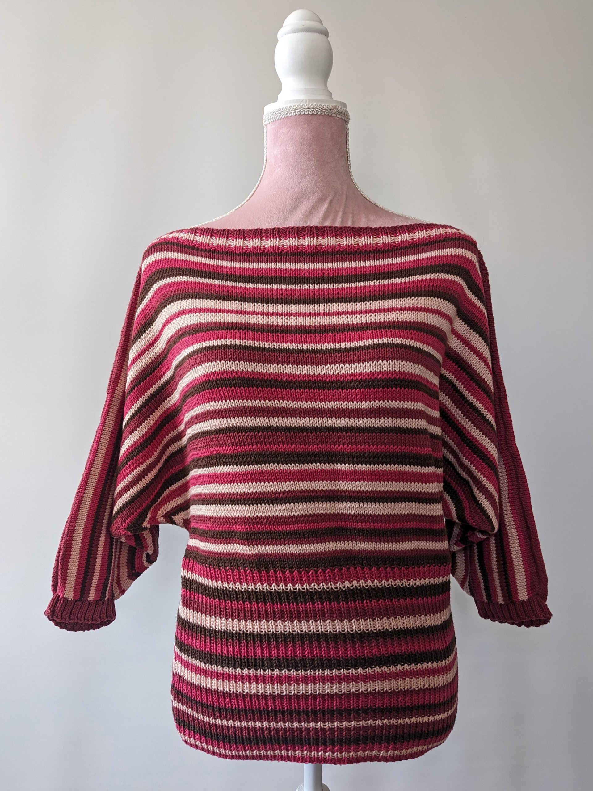 Knitting Pattern: Takeoff Jumper: A Beginner Friendly Batwing Sweater