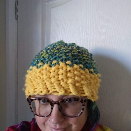Handmade hat/beanie adult size large