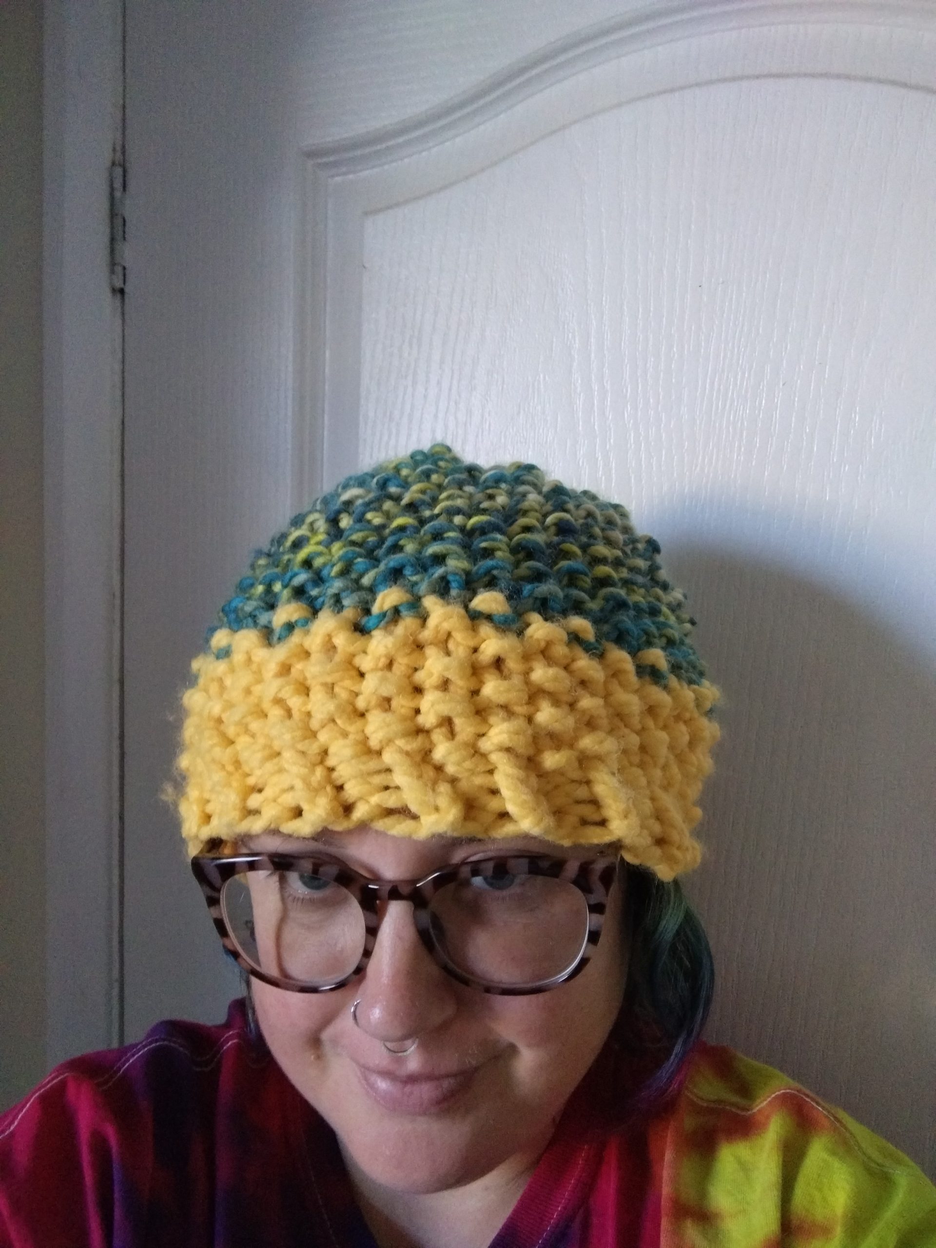 Handmade hat/beanie adult size large