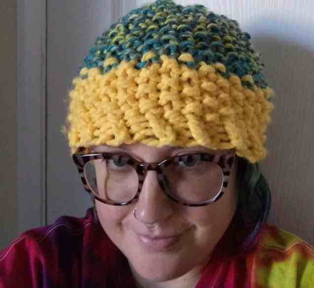 Bespoke handmade hat/beanie adult