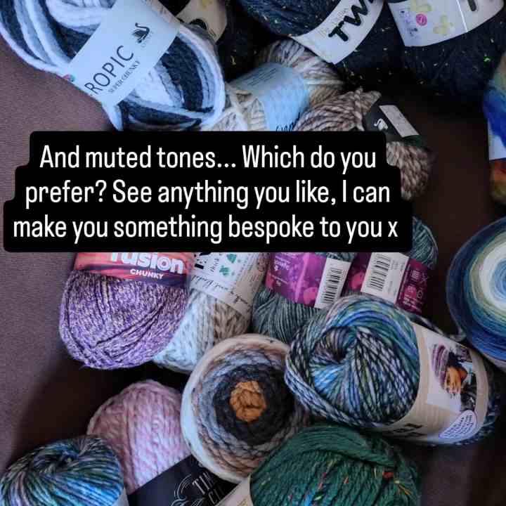 Bespoke handmade hat/beanie adult