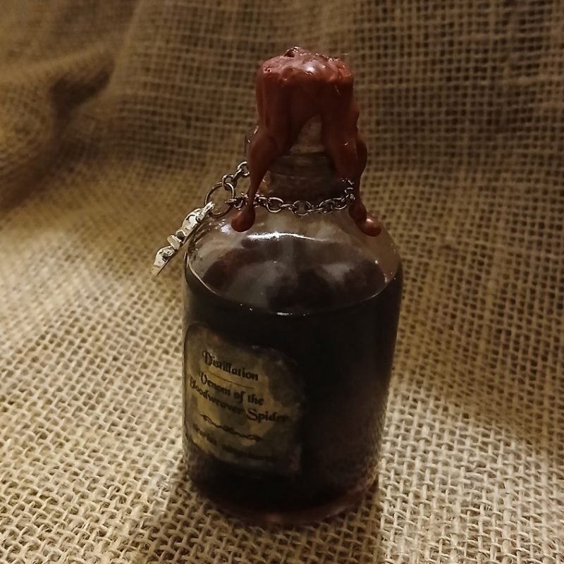 Arcane Artefacts - The Bloodweaver | spider ornament | LED uplight | gift set