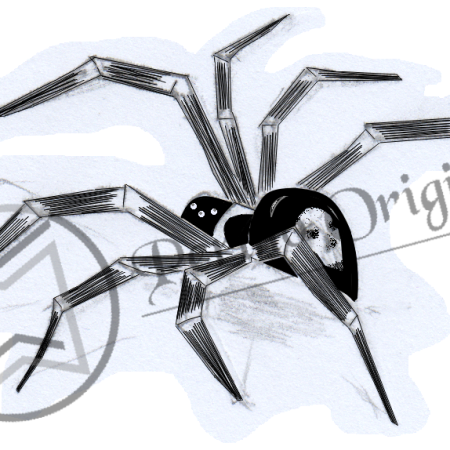 Arcane Artefacts - The Bloodweaver | spider ornament | LED uplight | gift set