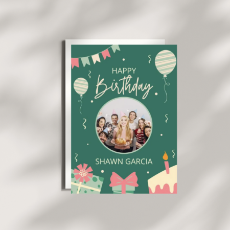 Personalised Happy Birthday Card | Digital Instant Download