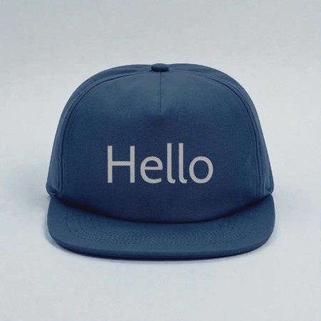 Personalised Text Hat, Custom Logo Embroidered Hat, Retro Baseball Hat, Vintage Style Trucker Hat,