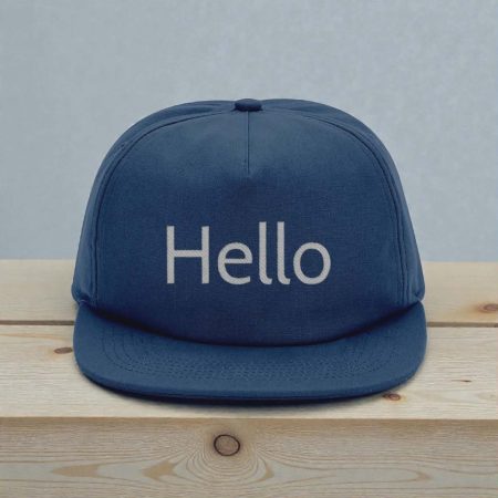 Personalised Retro Style Trucker Hat with Custom Embroidery