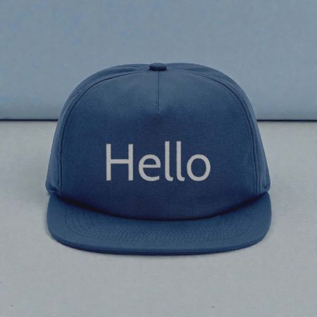 Personalised Retro Style Trucker Hat with Custom Embroidery