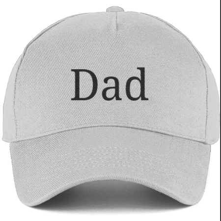 Personalised Dad Embroidered Vintage Baseball Cap, Custom Grandpa Hat