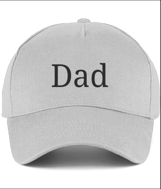 Personalised Dad Embroidered Vintage Baseball Cap, Custom Grandpa Hat