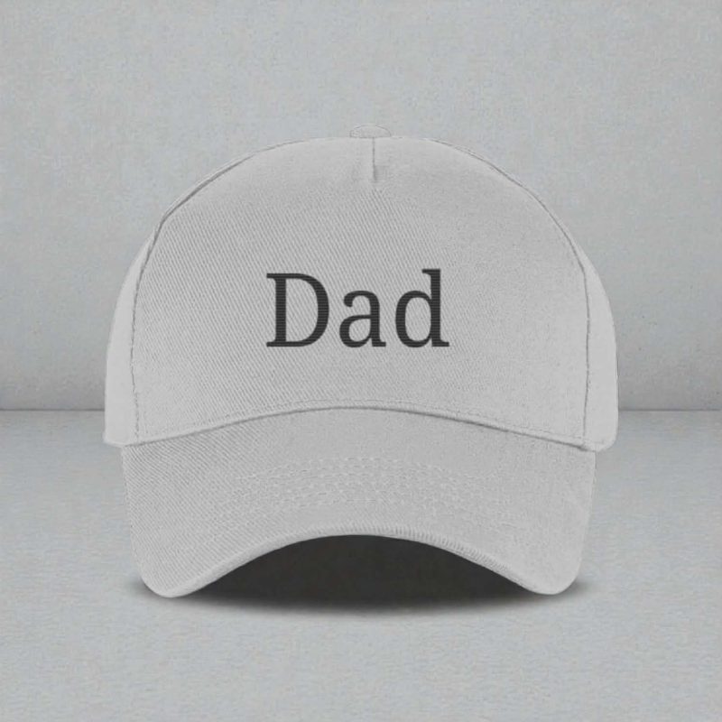 Personalised Dad Embroidered Vintage Baseball Cap, Custom Grandpa Hat