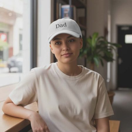 Personalised Dad Embroidered Vintage Baseball Cap, Custom Grandpa Hat