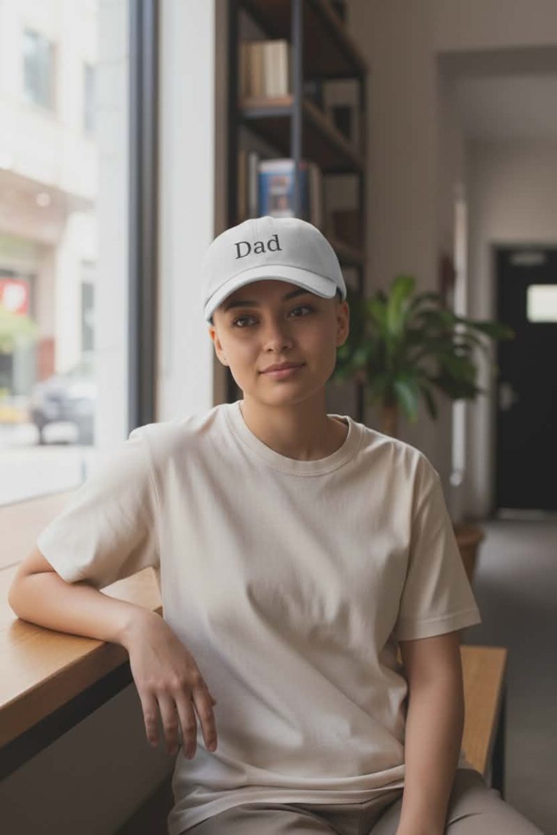 Personalised Dad Embroidered Vintage Baseball Cap, Custom Grandpa Hat