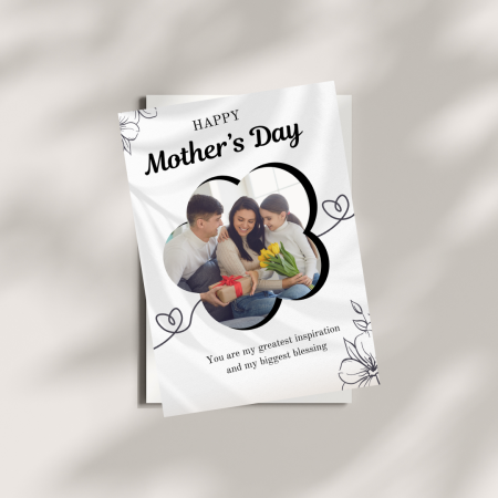 Personalised Mothers Day Card | Instant Download | Editable Greeting card | Gift for Mom