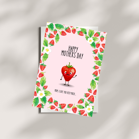 Personalised Mothers Day Card | Instant Download | Editable Greeting card | Funny card