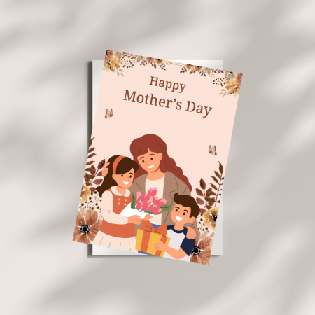 Personalised Mothers Day Card | Instant Download | Editable Greeting card | Gift for Mom