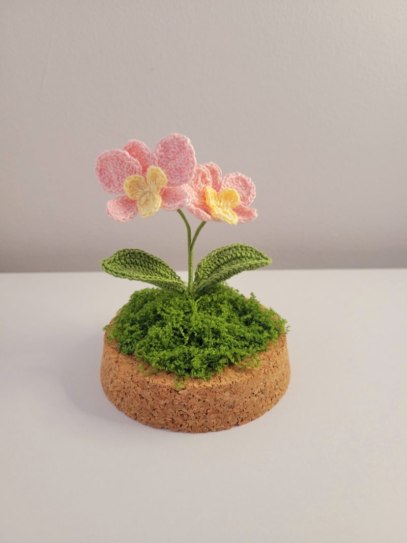 Crochet Orchid Dome