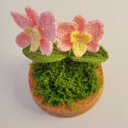 Crochet Orchid Dome