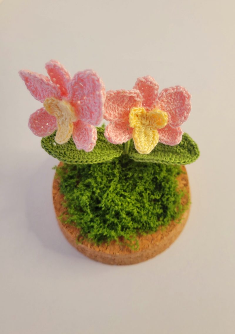 Crochet Orchid Dome