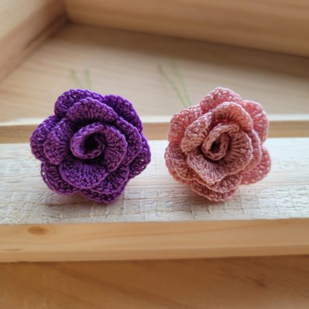 Eternal Crochet Rose Dome