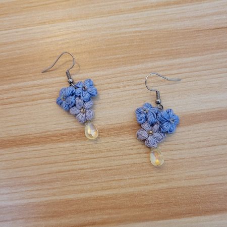 Whispering Bloom Crochet Earrings