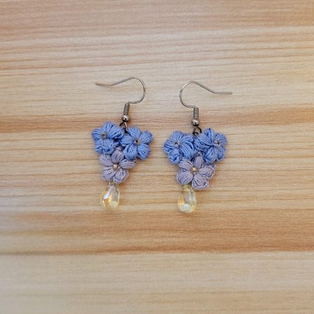 Whispering Bloom Crochet Earrings