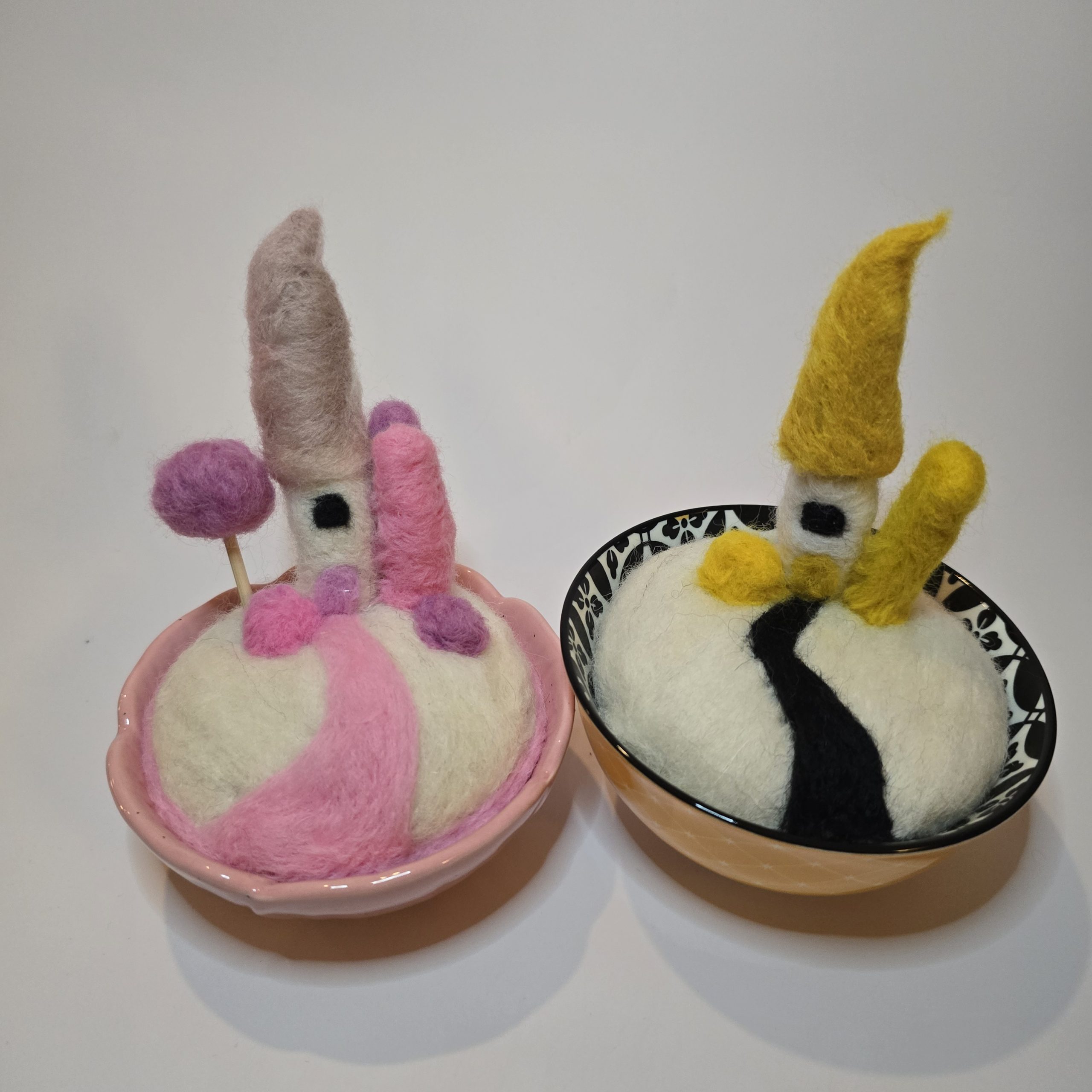 Hand-Felted Fairytale Pin Cushion
