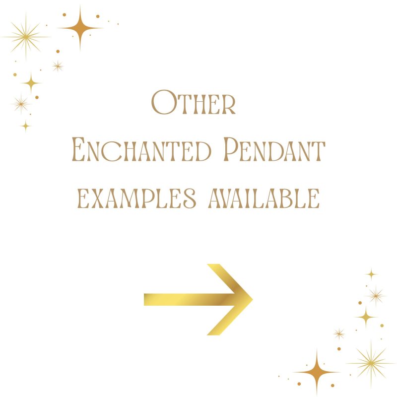 Enchanted Pendants|Love |Self Love|Spell Necklace |Pendant necklace Tear Drop