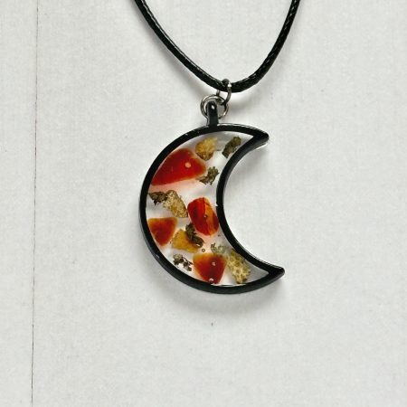 Enchanted Pendants|Creativity|Spell Necklace |Pendant necklace Crescent Moon