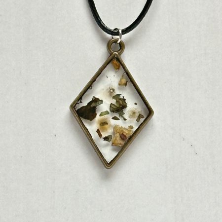 Enchanted Pendants|Wealth|Spell Necklace |Pendant necklace|Witchy gifts Diamond