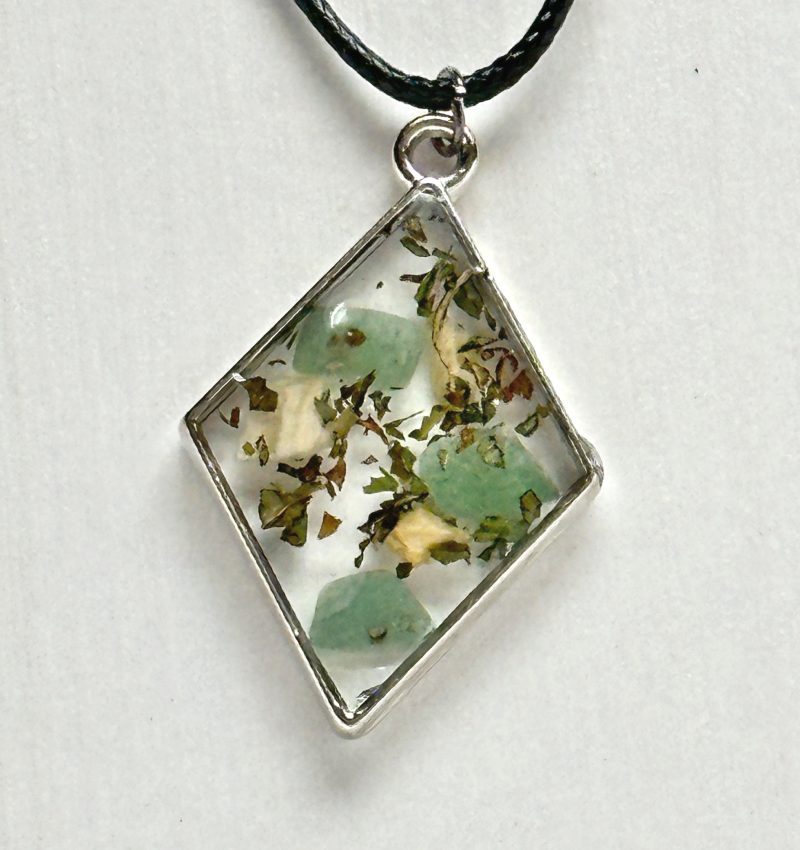 Enchanted Pendants|Abundance|Spell Necklace |Pendant necklace| Diamond