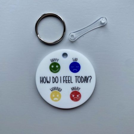 Teacher Support | Emotional Support Keyrings | Feelings Discs | Classroom Tool