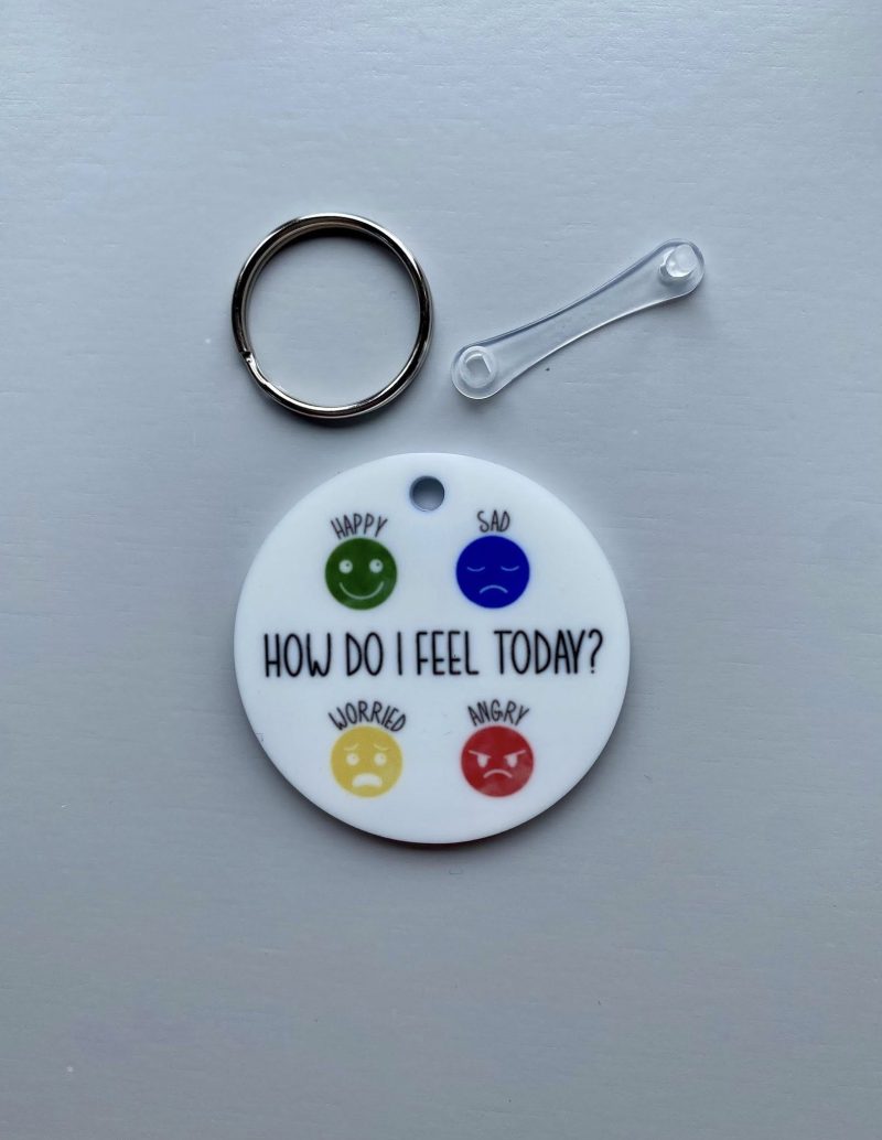 Teacher Support | Emotional Support Keyrings | Feelings Discs | Classroom Tool
