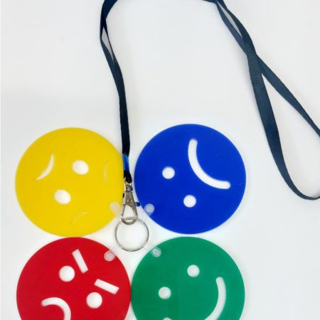 Teacher Support | Emotional Support Keyrings | Feelings Discs | Classroom Tool