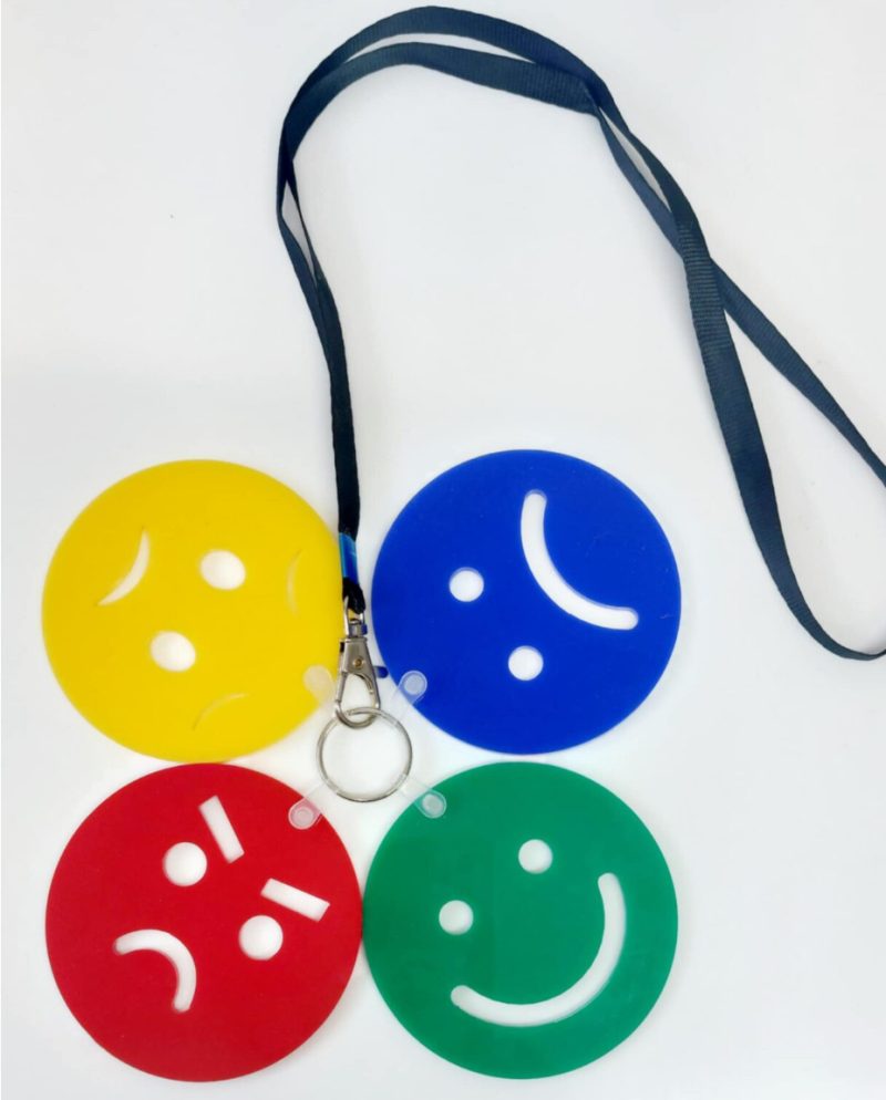 Teacher Support | Emotional Support Keyrings | Feelings Discs | Classroom Tool