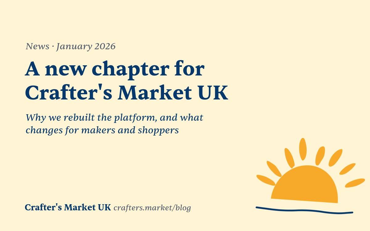 A New Chapter for Crafter’s Market UK