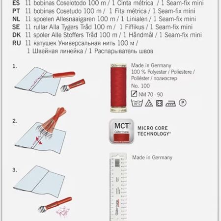 Gutermann creativ sewing thread set
