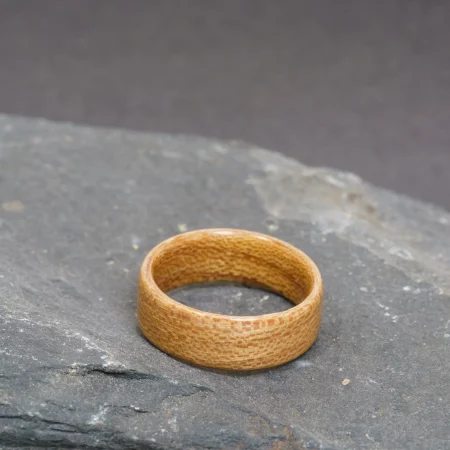 Elm Handcrafted Bentwood Ring For Him or Her