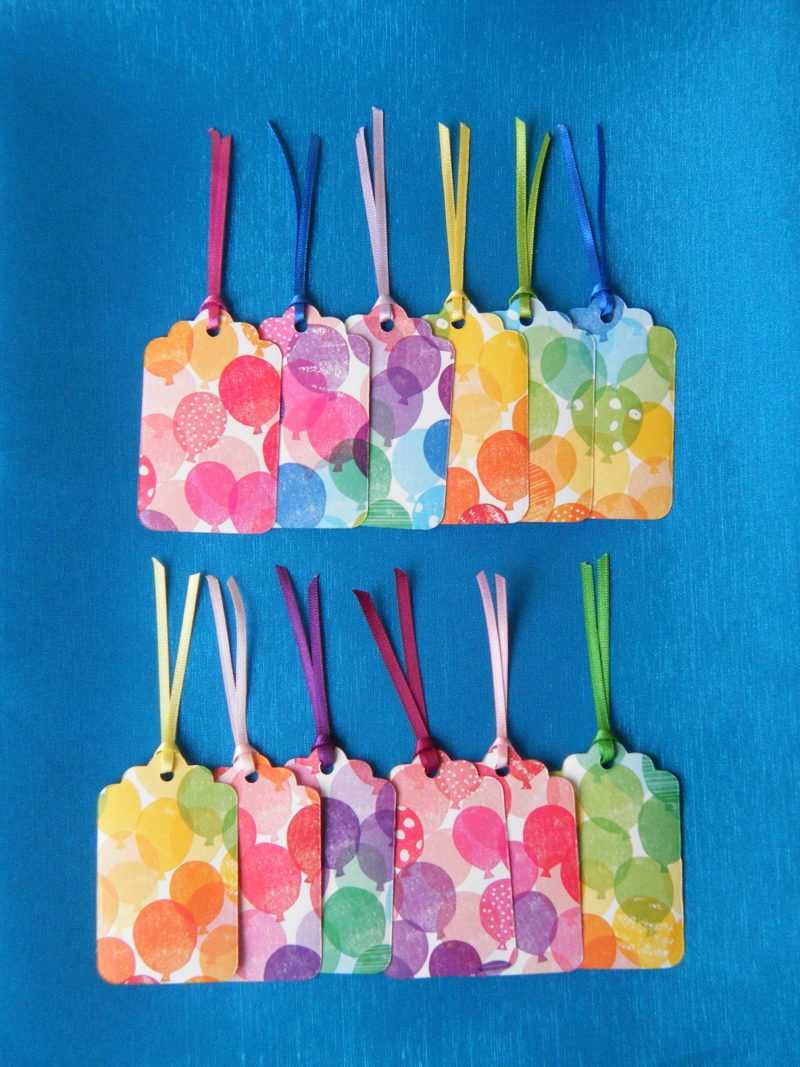 Reduce/reuse/recycle gift tags