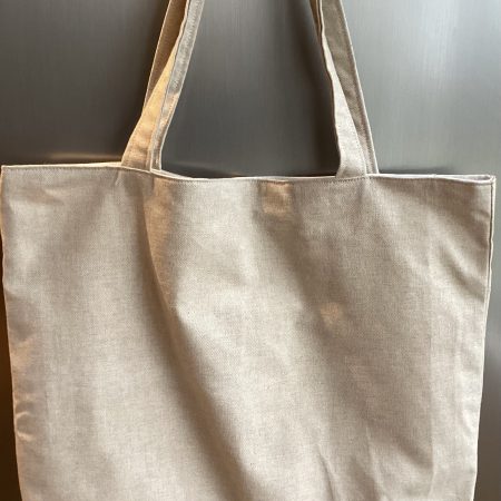 Large Handmade Fully Lined Shopping Bag/Tote Bag featuring a cute Calf Cow Free P&P