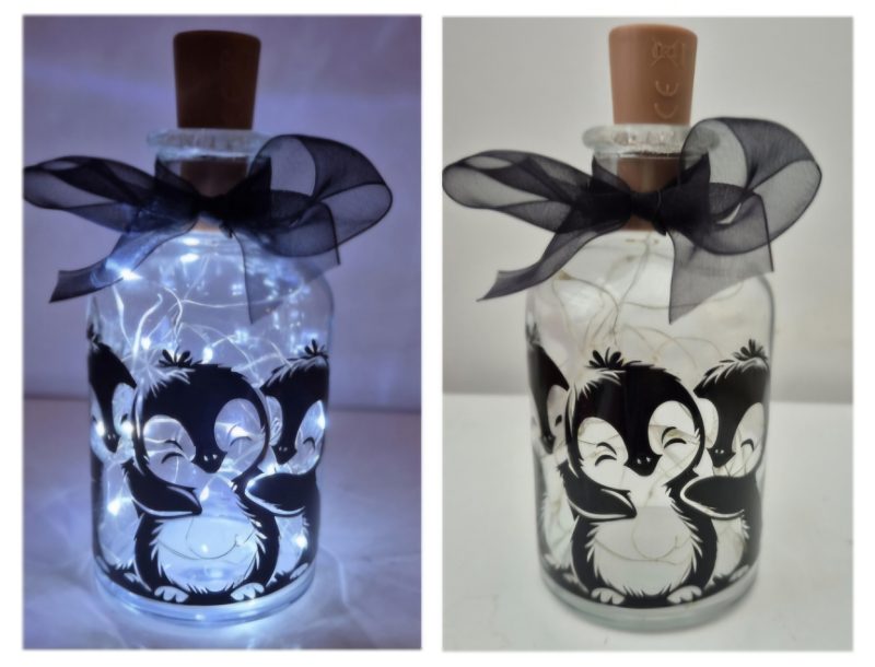 Penguin Bottle Light