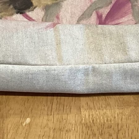 Handmade Large Bee Themed Lined Linen Look Beige Fabric Shopping Bag/Tote Bag Free P&P